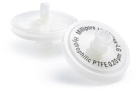 25 mm Millex filters come in several different membrane types suitable for filtration and venting purposes